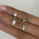 Diamond Jacket Earrings 2.1 ct White Gold