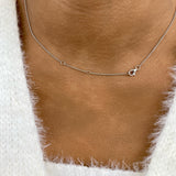 Diamond Pendant Necklace 1.6 ct White Gold