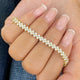 Diamond Tennis Bracelet 8.7 ct Yellow Gold