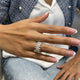 Prong Ring Ring 3.2ct TCW, 14K Gold