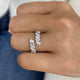 Prong Ring Ring 1.6ct TCW, 14K Gold