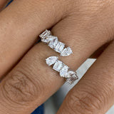 Prong Ring Ring 1.6ct TCW, 14K Gold