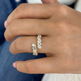 Prong Ring Ring 1.6ct TCW, 14K Gold