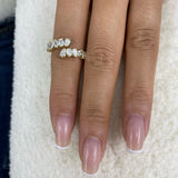 Prong Ring Ring 1.6ct TCW, 14K Gold