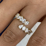 Prong Ring Ring 1.6ct TCW, 14K Gold