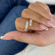 Diamond Band Ring 1.6 ct Yellow Gold
