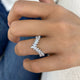 Prong Ring 1.2ct TCW, 14K Gold