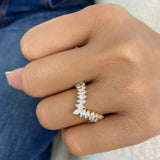 Prong Ring 1.2ct TCW, 14K Gold