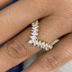 Diamond Band Ring 1.2 ct Yellow Gold