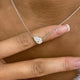Diamond Pendant Necklace 1.5 ct White Gold