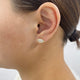 Diamond Stud Earrings 2 ct Yellow Gold