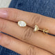 Diamond Stud Earrings 2 ct Yellow Gold