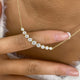 Diamond Pendant Necklace 1.6 ct Yellow Gold