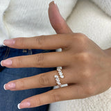 Prong Ring Ring 1.6ct TCW, 14K Gold