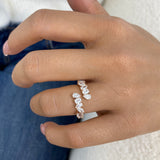 Prong Ring Ring 1.6ct TCW, 14K Gold