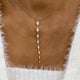Diamond Lariat Necklace 1.6 ct Rose Gold