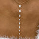 Diamond Lariat Necklace 1.6 ct Rose Gold