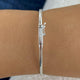 Minimalistic Bracelet 0.8 ct TCW , Solid Gold 14k