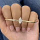 Minimalistic Bracelet 0.8 ct TCW , Solid Gold 14k