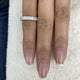 Pave Band Ring 2.7ct TCW, 14K Gold