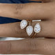Band Ring 1.4 ct TCW , Solid Gold 14k