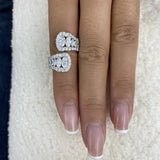 Wrap Band Ring 2.5ct TCW, 14K Gold