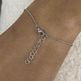 Hand Harness Bracelet 0.9 ct TCW , Solid Gold 14k