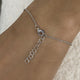Hand Harness Bracelet 0.9 ct TCW , Solid Gold 14k