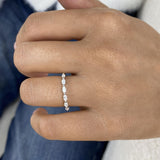 Eternity Band Ring 0.4ct TCW, 14K Gold