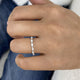 Eternity Band Ring 0.4ct TCW, 14K Gold