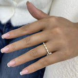 Eternity Band Ring 0.4ct TCW, 14K Gold
