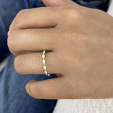 Eternity Band Ring 0.4ct TCW, 14K Gold