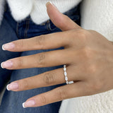 Eternity Band Ring 0.7ct TCW, 14K Gold