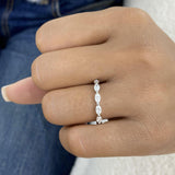 Eternity Band Ring 0.7ct TCW, 14K Gold