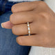 Eternity Band Ring 0.7ct TCW, 14K Gold