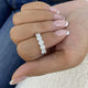 5-Stone Band Ring 1.9ct TCW, 14K Gold
