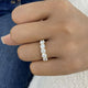 Eternity Band Ring 1.9ct TCW, 14K Gold