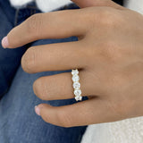 Eternity Band Ring 1.9ct TCW, 14K Gold