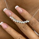 Marquise,Round Pendant Necklace 1.8ct TCW, White Gold 14K