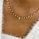 PEAR Necklace 2.9ct TCW, Rose Gold 14K