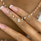 PEAR Necklace 2.9ct TCW, Rose Gold 14K