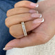 EMERALD Band Ring 2.7ct TCW, Yellow Gold 14K