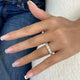 EMERALD Band Ring 2.7ct TCW, Yellow Gold 14K