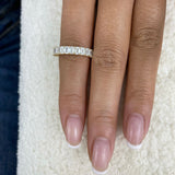 EMERALD Band Ring 2.7ct TCW, Yellow Gold 14K