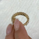 EMERALD Band Ring 2.7ct TCW, Yellow Gold 14K