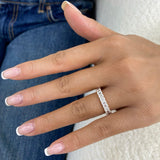 EMERALD Ring 2.7ct TCW, Rose Gold 14K