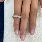 EMERALD Ring 2.7ct TCW, Rose Gold 14K