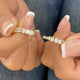 Emerald cut Tennis Bracelet 9ct TCW, Yellow Gold 14K