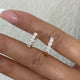 Round Earrings 1.3ct TCW, Rose Gold 14K