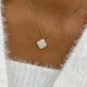 ROUND Pendant Necklace 2.3ct TCW, Yellow Gold 14K